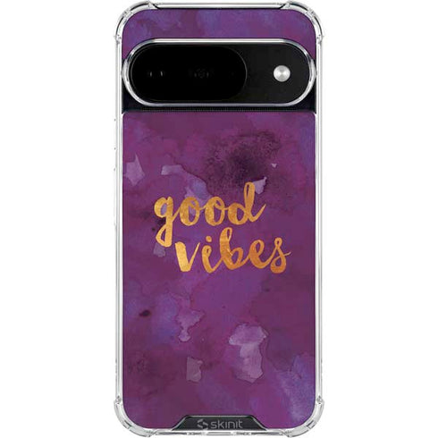 Good Vibes Google Pixel 10 Clear Case